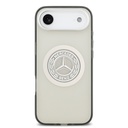 Apple iPhone 17 Air Uyumlu Kılıf Mercedes Benz Orjinal Lisanslı M-safe Şarj Özellikli Çift Katmanlı PC Nostaljik Yıldız Dizayn Kapak - 9