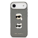 Apple iPhone 17 Air Uyumlu Kılıf Karl Lagerfeld Orjinal Lisanslı Metal Logolu K&C Heads Pin Kapak - 8