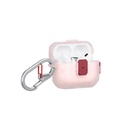 Apple Airpods Pro 3 Uyumlu Kılıf Airbagli Yivli Köşe Kilit Tasarımlı 360 Derece Koruma Skinarma Mecha LE Kılıf - 3