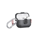Apple Airpods Pro 3 Uyumlu Kılıf Airbagli Yivli Köşe Kilit Tasarımlı 360 Derece Koruma Skinarma Mecha LE Kılıf - 7