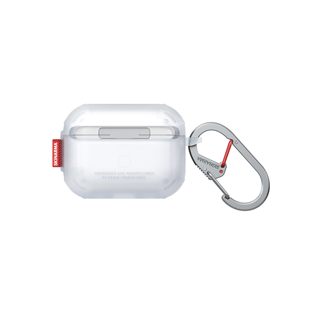 Apple Airpods Pro 3 Uyumlu Kılıf Airbagli Yivli Köşe Kilit Tasarımlı 360 Derece Koruma Skinarma Mecha LE Kılıf - 11