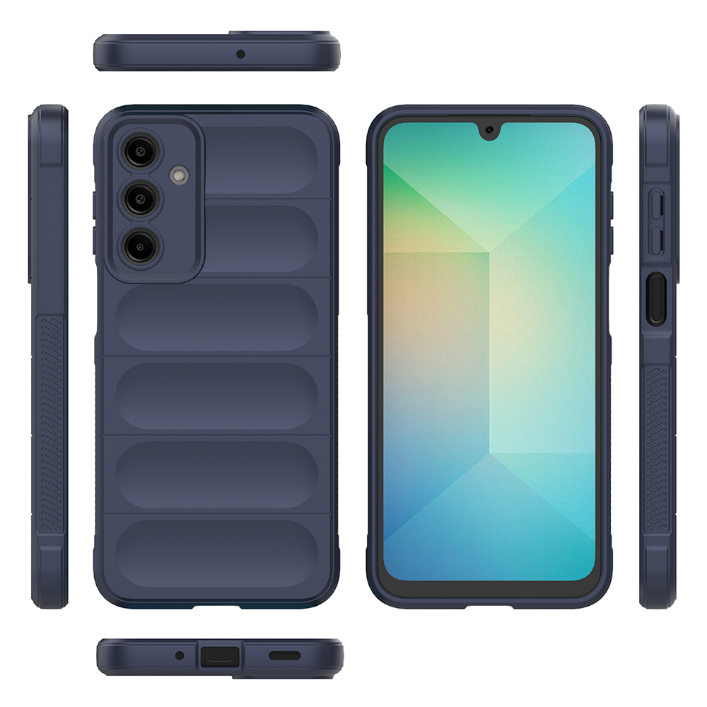 Samsung Galaxy A17 Uyumlu Kılıf Esnek TPU Oyuklu Arka Yüzey Tasarımlı Zore Etnik Silikon Kapak - 23