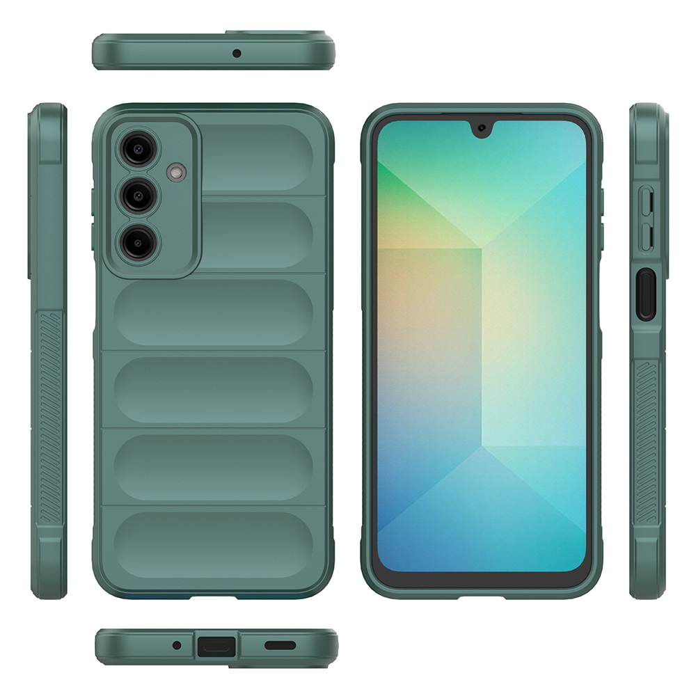 Samsung Galaxy A17 Uyumlu Kılıf Esnek TPU Oyuklu Arka Yüzey Tasarımlı Zore Etnik Silikon Kapak - 24