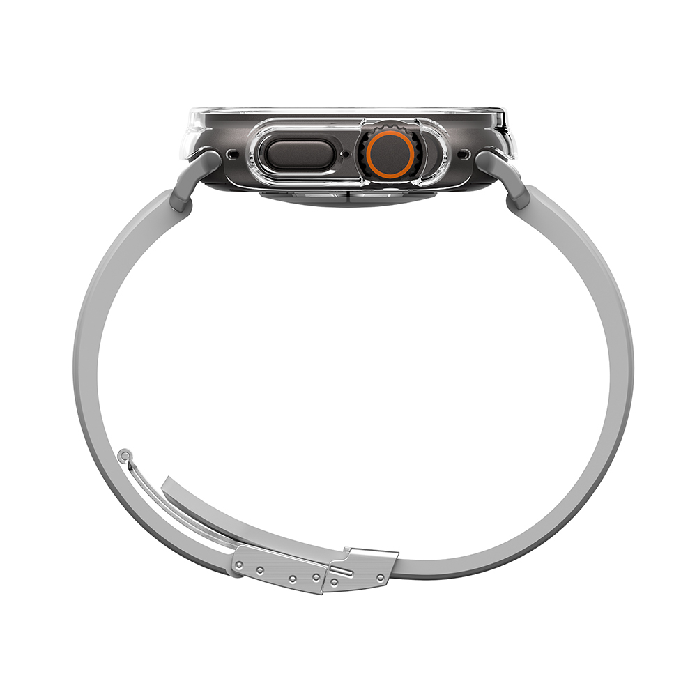 Apple Watch Ultra 49mm Uyumlu Amazingthing Radix Minimal FullGuard Sert PC Kasa ve Ekran Koruyucu - 6