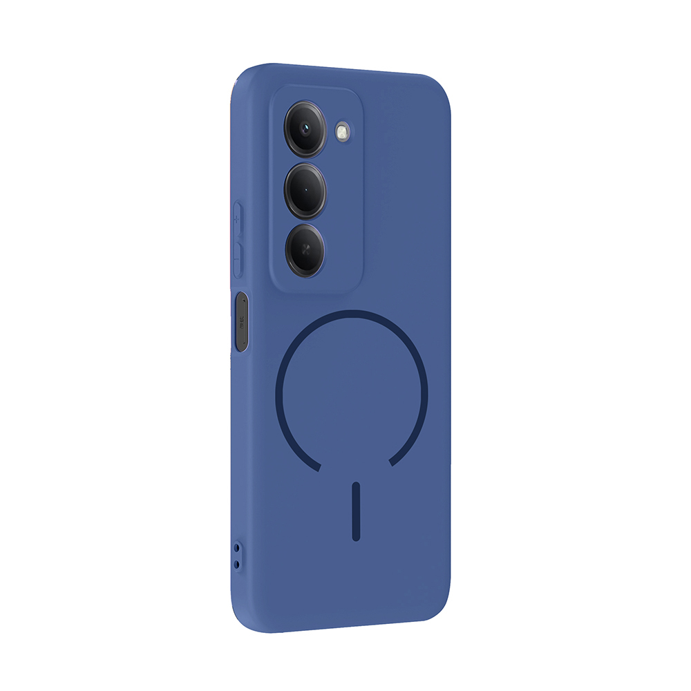 Xiaomi Redmi 15 Uyumlu Kılıf M-safe Şarj Özellikli Zore Meta Kapak - 1