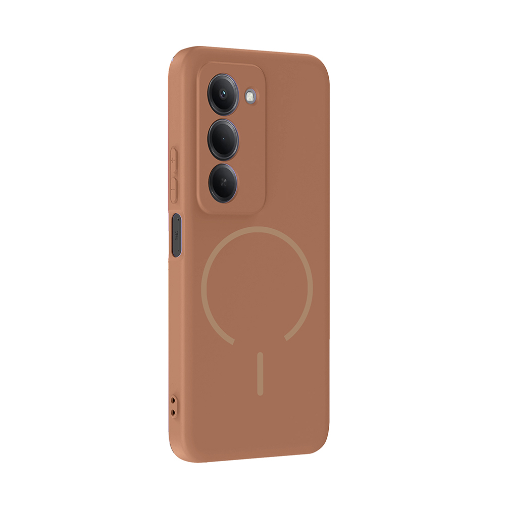 Xiaomi Redmi 15 Uyumlu Kılıf M-safe Şarj Özellikli Zore Meta Kapak - 2