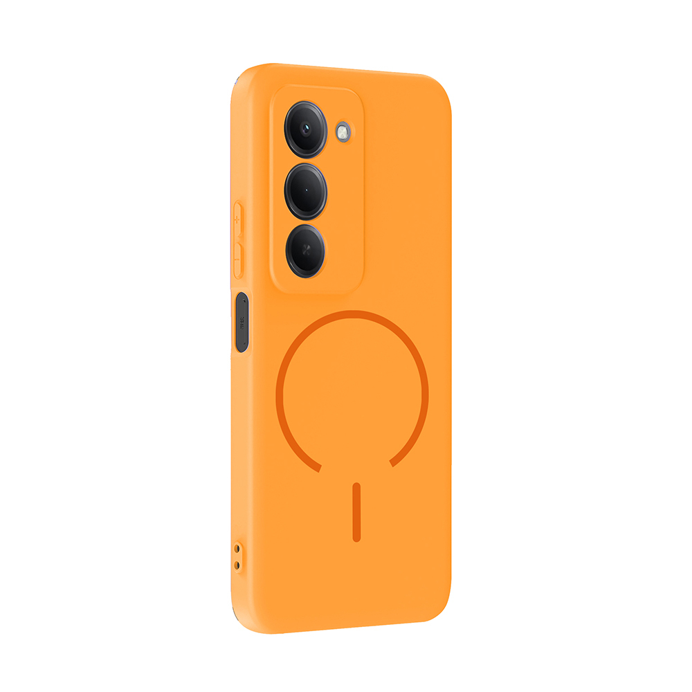 Xiaomi Redmi 15 Uyumlu Kılıf M-safe Şarj Özellikli Zore Meta Kapak - 3