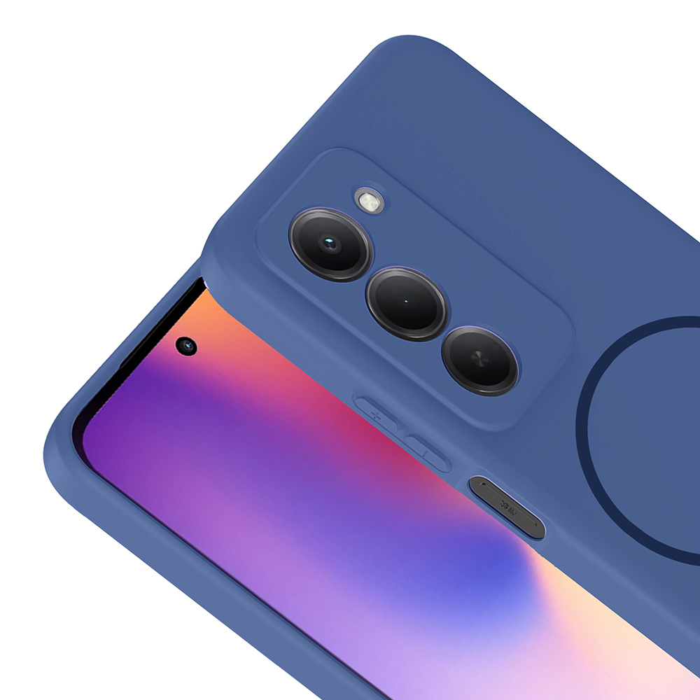Xiaomi Redmi 15 Uyumlu Kılıf M-safe Şarj Özellikli Zore Meta Kapak - 7