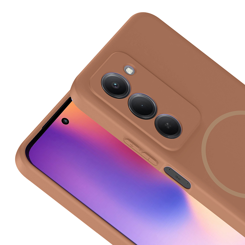 Xiaomi Redmi 15 Uyumlu Kılıf M-safe Şarj Özellikli Zore Meta Kapak - 8