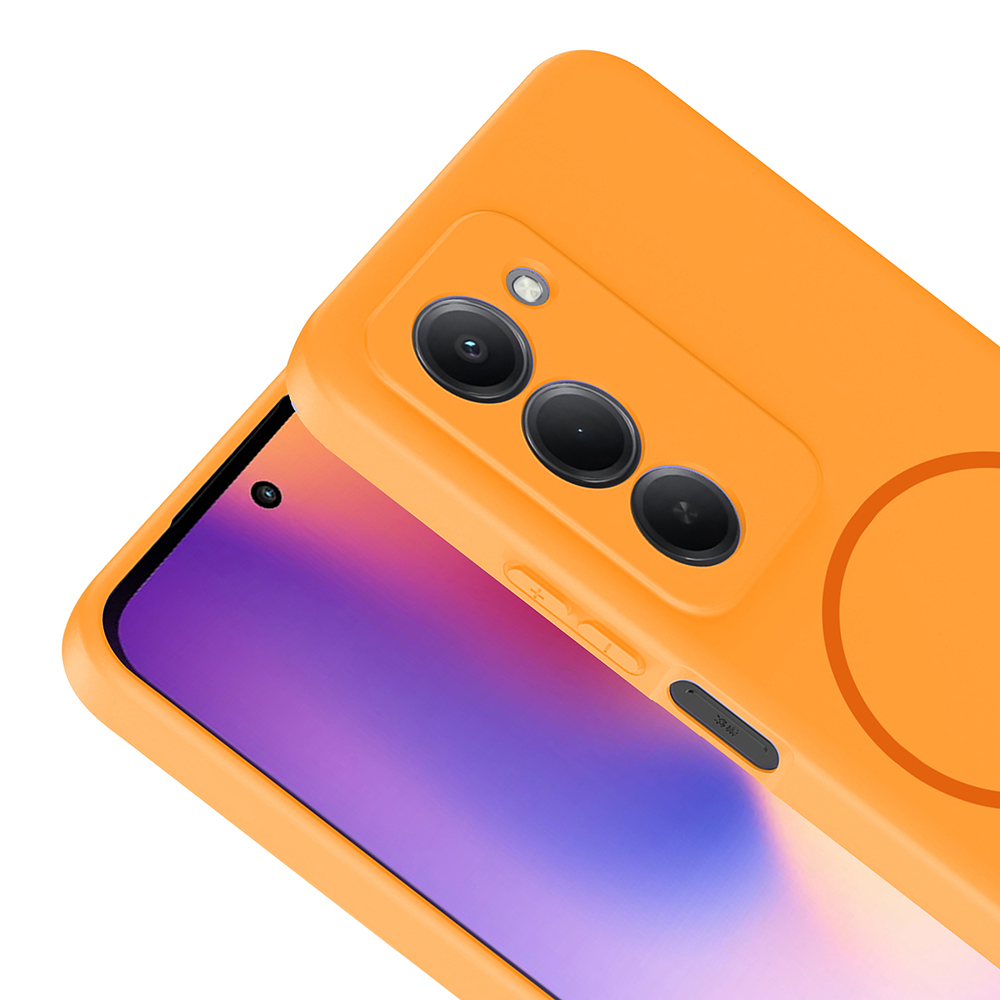 Xiaomi Redmi 15 Uyumlu Kılıf M-safe Şarj Özellikli Zore Meta Kapak - 9