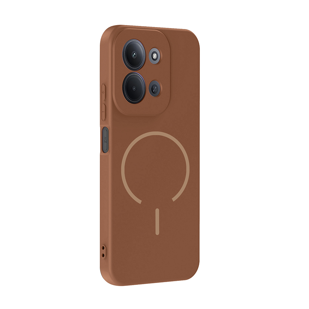 Xiaomi Redmi 15C Uyumlu Kılıf M-safe Şarj Özellikli Zore Meta Kapak - 2