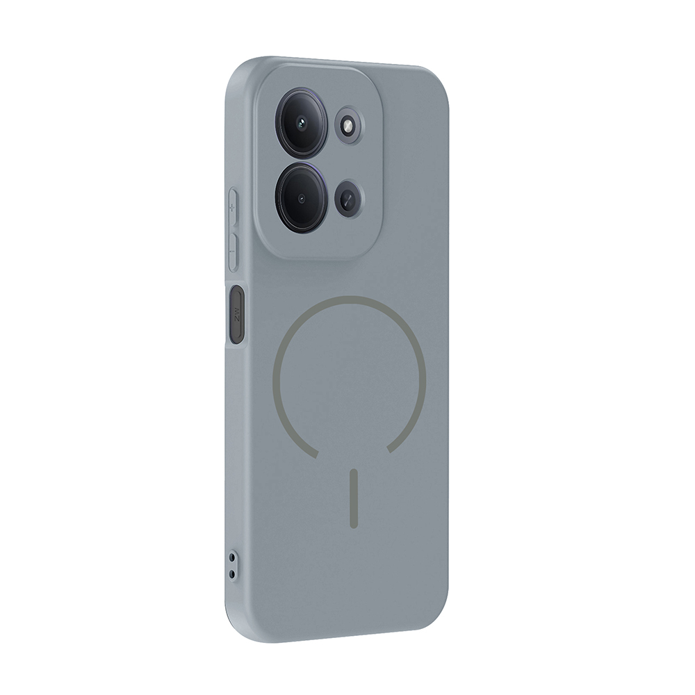 Xiaomi Redmi 15C Uyumlu Kılıf M-safe Şarj Özellikli Zore Meta Kapak - 6