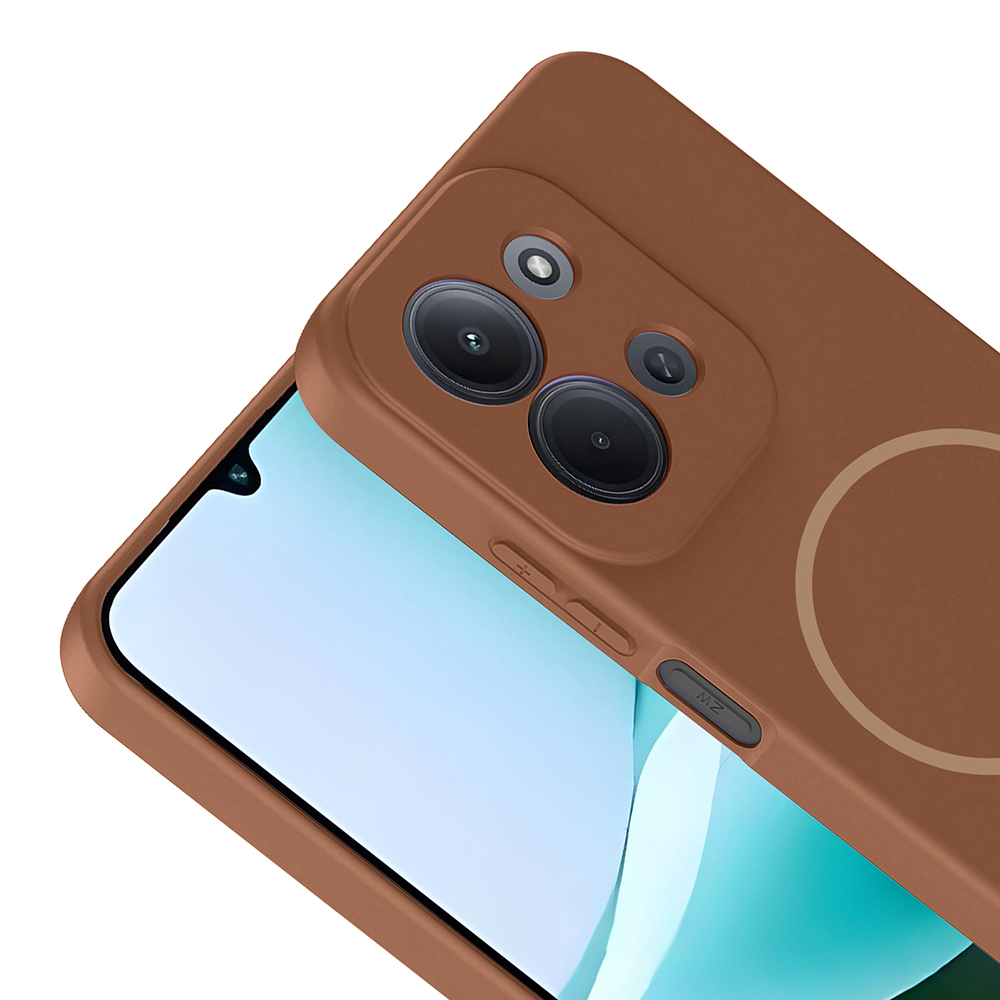 Xiaomi Redmi 15C Uyumlu Kılıf M-safe Şarj Özellikli Zore Meta Kapak - 9
