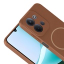 Xiaomi Redmi 15C Uyumlu Kılıf M-safe Şarj Özellikli Zore Meta Kapak - 9