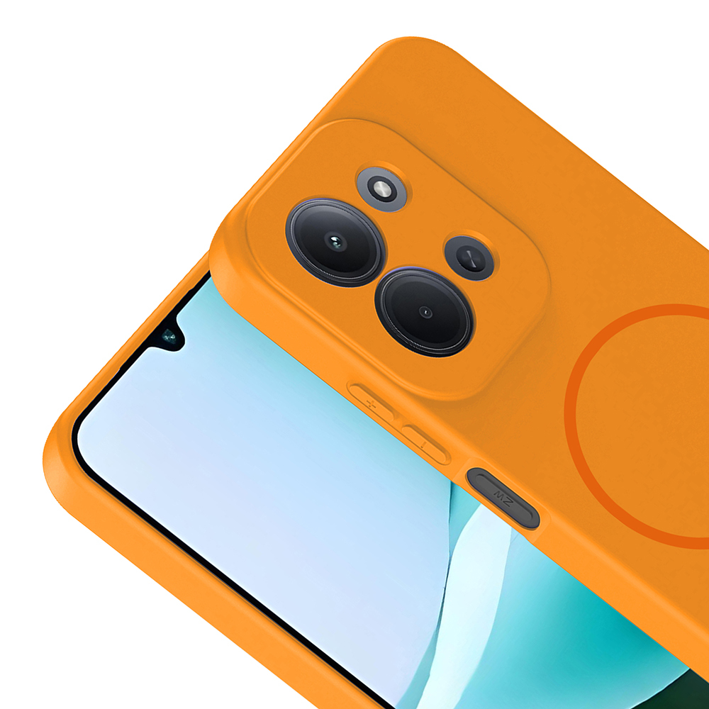 Xiaomi Redmi 15C Uyumlu Kılıf M-safe Şarj Özellikli Zore Meta Kapak - 10