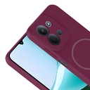 Xiaomi Redmi 15C Uyumlu Kılıf M-safe Şarj Özellikli Zore Meta Kapak - 12