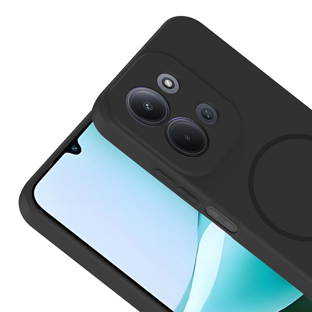 Xiaomi Redmi 15C Uyumlu Kılıf M-safe Şarj Özellikli Zore Meta Kapak - 14