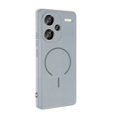 Xiaomi Redmi Note 13 Pro Plus 5G Uyumlu Kılıf M-safe Şarj Özellikli Zore Meta Kapak - 6