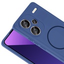 Xiaomi Redmi Note 13 Pro Plus 5G Uyumlu Kılıf M-safe Şarj Özellikli Zore Meta Kapak - 8