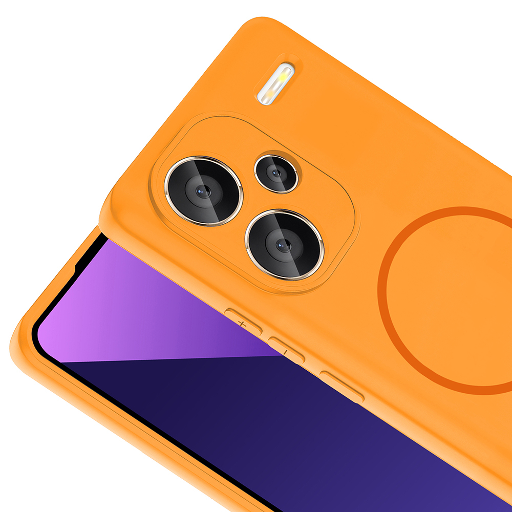 Xiaomi Redmi Note 13 Pro Plus 5G Uyumlu Kılıf M-safe Şarj Özellikli Zore Meta Kapak - 10