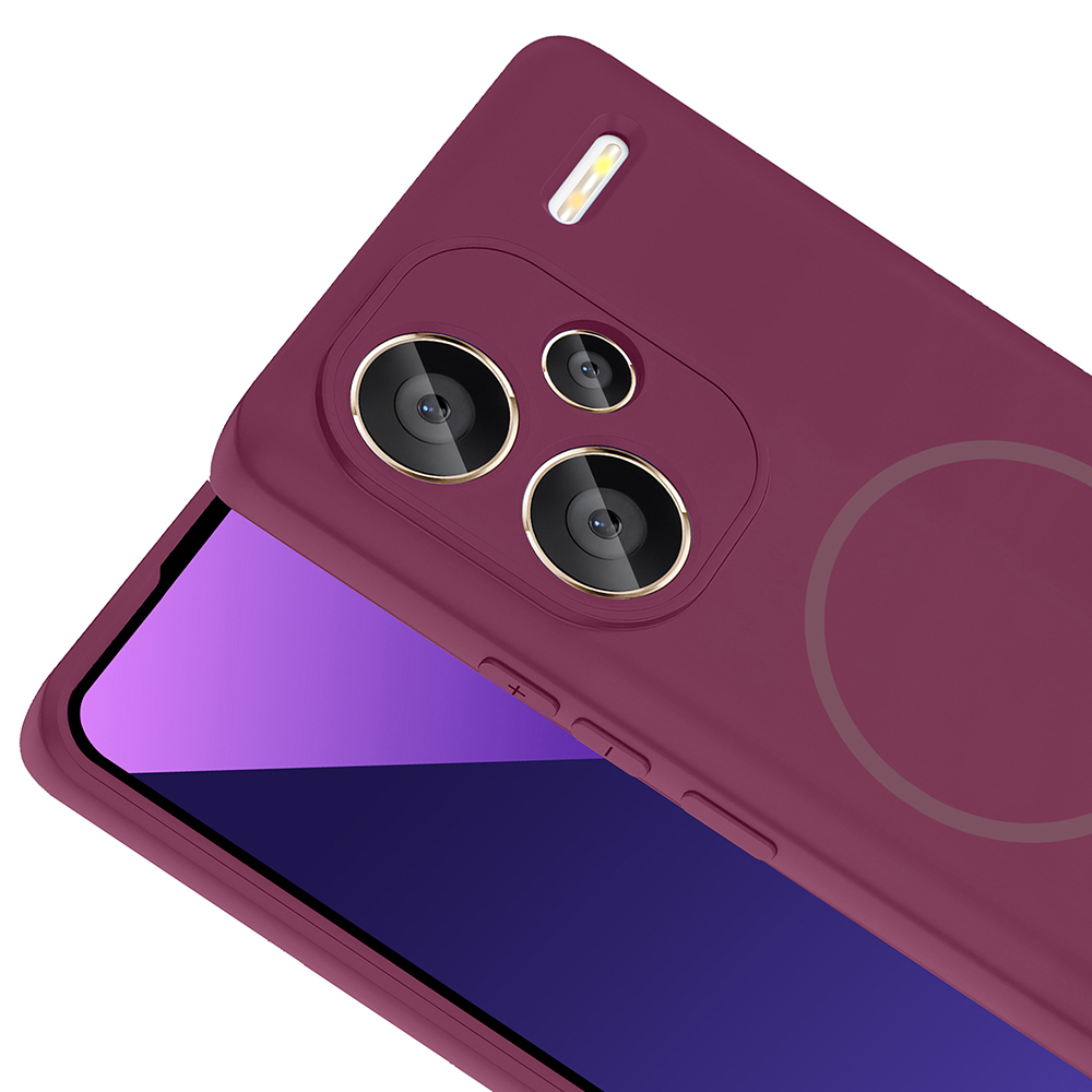 Xiaomi Redmi Note 13 Pro Plus 5G Uyumlu Kılıf M-safe Şarj Özellikli Zore Meta Kapak - 12