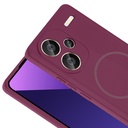 Xiaomi Redmi Note 13 Pro Plus 5G Uyumlu Kılıf M-safe Şarj Özellikli Zore Meta Kapak - 12
