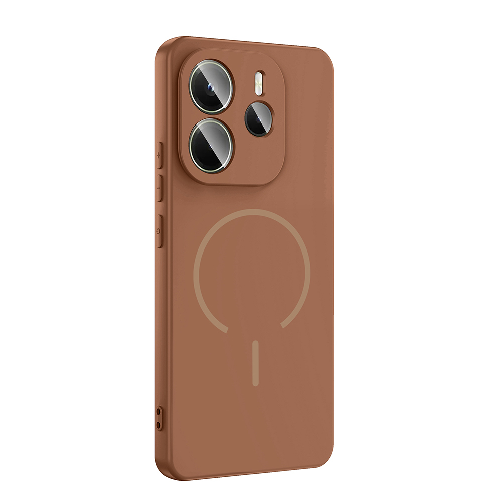 Xiaomi Redmi Note 14 4G Uyumlu Kılıf M-safe Şarj Özellikli Zore Meta Kapak - 2