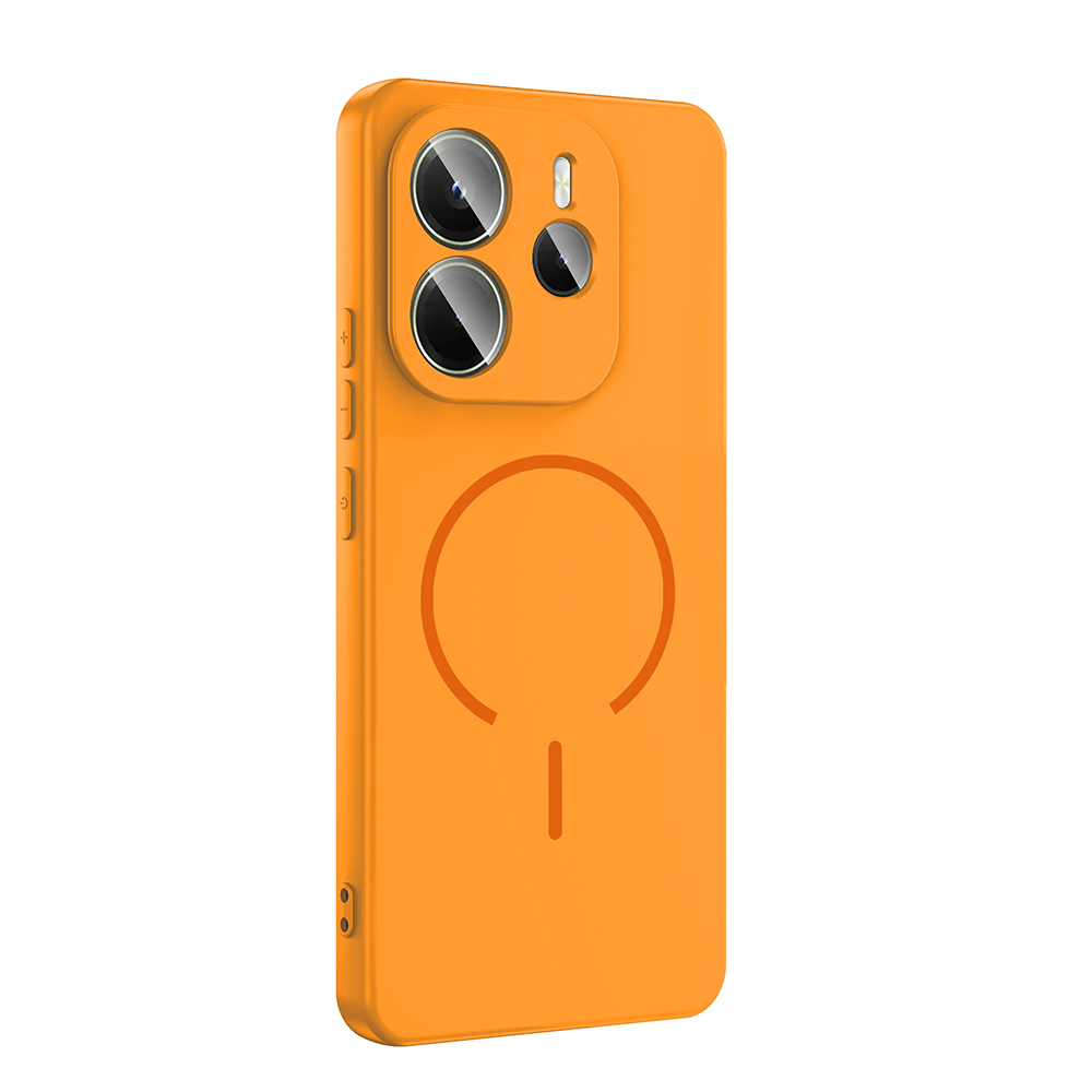 Xiaomi Redmi Note 14 4G Uyumlu Kılıf M-safe Şarj Özellikli Zore Meta Kapak - 3