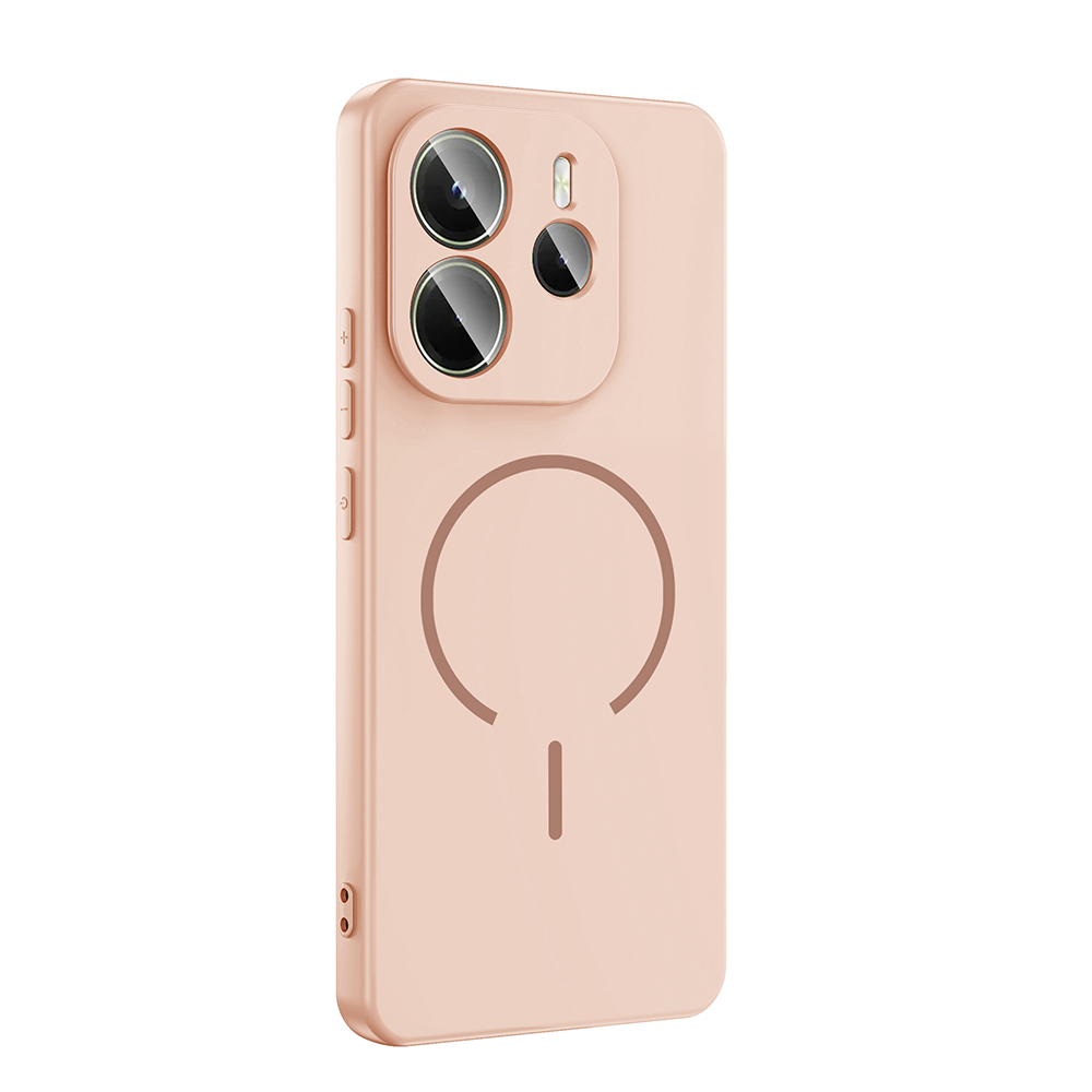 Xiaomi Redmi Note 14 4G Uyumlu Kılıf M-safe Şarj Özellikli Zore Meta Kapak - 4