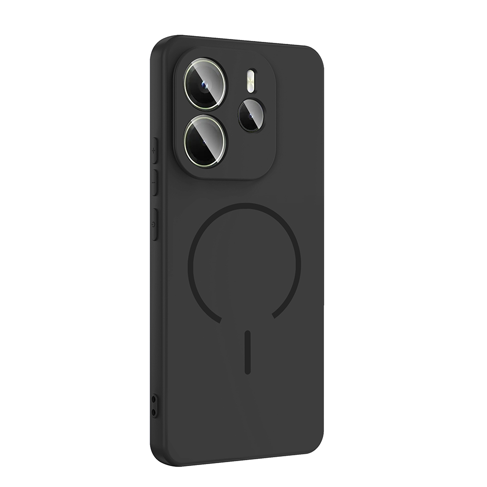 Xiaomi Redmi Note 14 4G Uyumlu Kılıf M-safe Şarj Özellikli Zore Meta Kapak - 7
