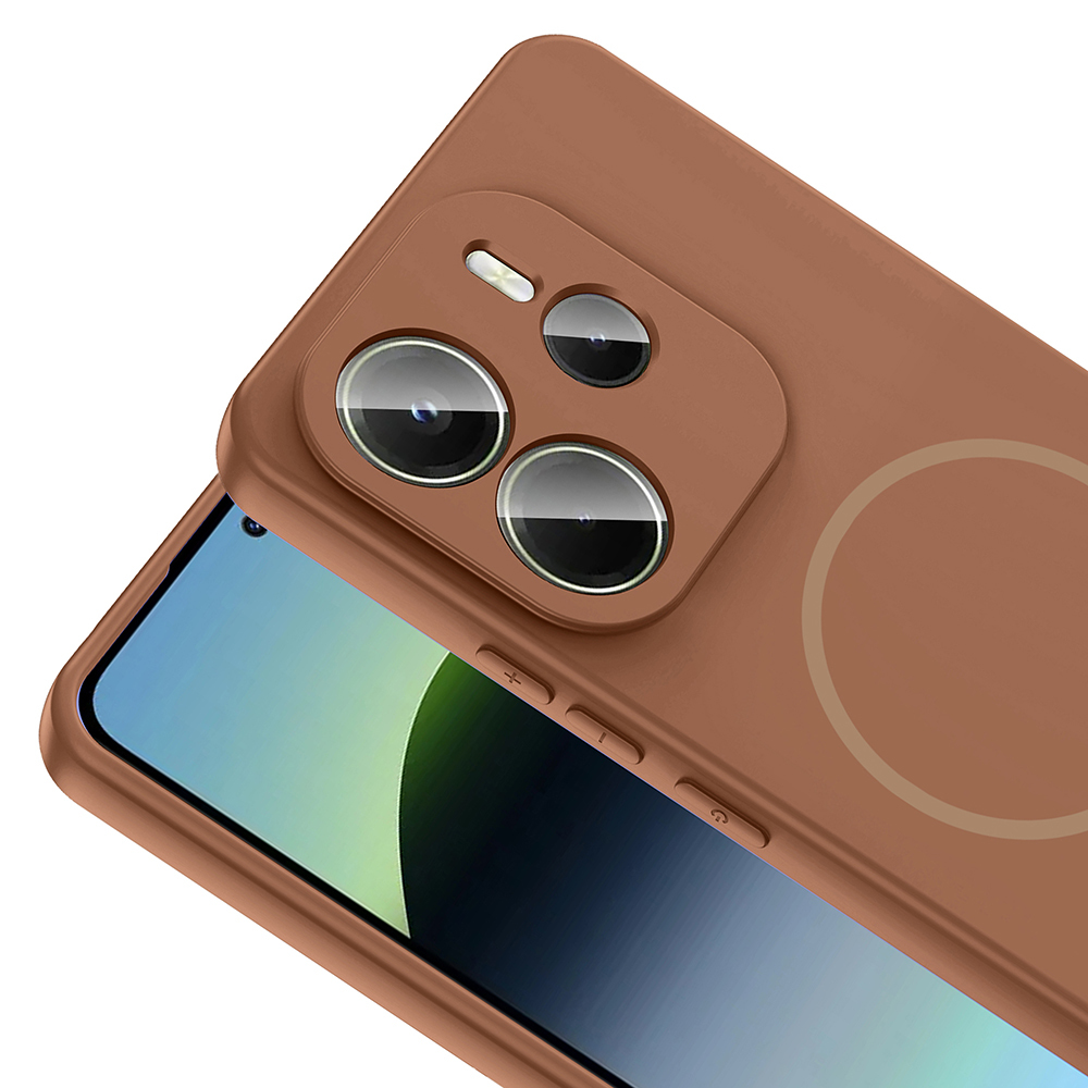 Xiaomi Redmi Note 14 4G Uyumlu Kılıf M-safe Şarj Özellikli Zore Meta Kapak - 9