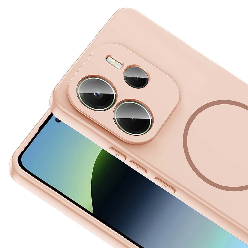 Xiaomi Redmi Note 14 4G Uyumlu Kılıf M-safe Şarj Özellikli Zore Meta Kapak - 11