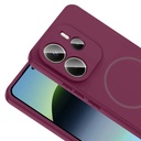 Xiaomi Redmi Note 14 4G Uyumlu Kılıf M-safe Şarj Özellikli Zore Meta Kapak - 12