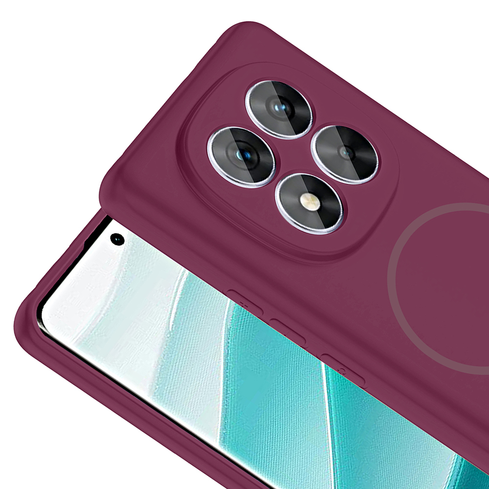 Xiaomi Redmi Note 14 Pro 5G Uyumlu Kılıf M-safe Şarj Özellikli Zore Meta Kapak - 12