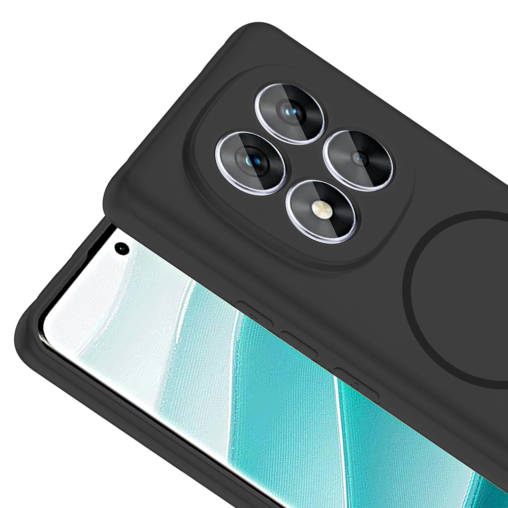 Xiaomi Redmi Note 14 Pro 5G Uyumlu Kılıf M-safe Şarj Özellikli Zore Meta Kapak - 14