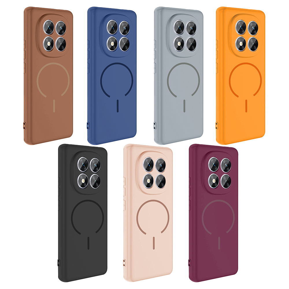 Xiaomi Redmi Note 14 Pro 4G Uyumlu Kılıf M-safe Şarj Özellikli Zore Meta Kapak - 15