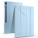 Samsung Galaxy Tab S10 FE Plus Uyumlu Kılıf Zore Tri Folding Kalem Bölmeli Standlı Kılıf - 1