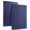 Samsung Galaxy Tab S10 FE Plus Uyumlu Kılıf Zore Tri Folding Kalem Bölmeli Standlı Kılıf - 4