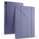 Samsung Galaxy Tab S10 FE Plus Uyumlu Kılıf Zore Tri Folding Kalem Bölmeli Standlı Kılıf - 7