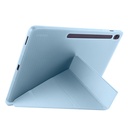 Samsung Galaxy Tab S10 FE Plus Uyumlu Kılıf Zore Tri Folding Kalem Bölmeli Standlı Kılıf - 19