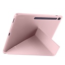 Samsung Galaxy Tab S10 FE Plus Uyumlu Kılıf Zore Tri Folding Kalem Bölmeli Standlı Kılıf - 22