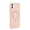 Apple iPhone 11 Uyumlu Kılıf M-safe Şarj Özellikli Zore Meta Kapak - 4