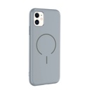 Apple iPhone 11 Uyumlu Kılıf M-safe Şarj Özellikli Zore Meta Kapak - 6