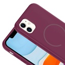 Apple iPhone 11 Uyumlu Kılıf M-safe Şarj Özellikli Zore Meta Kapak - 12