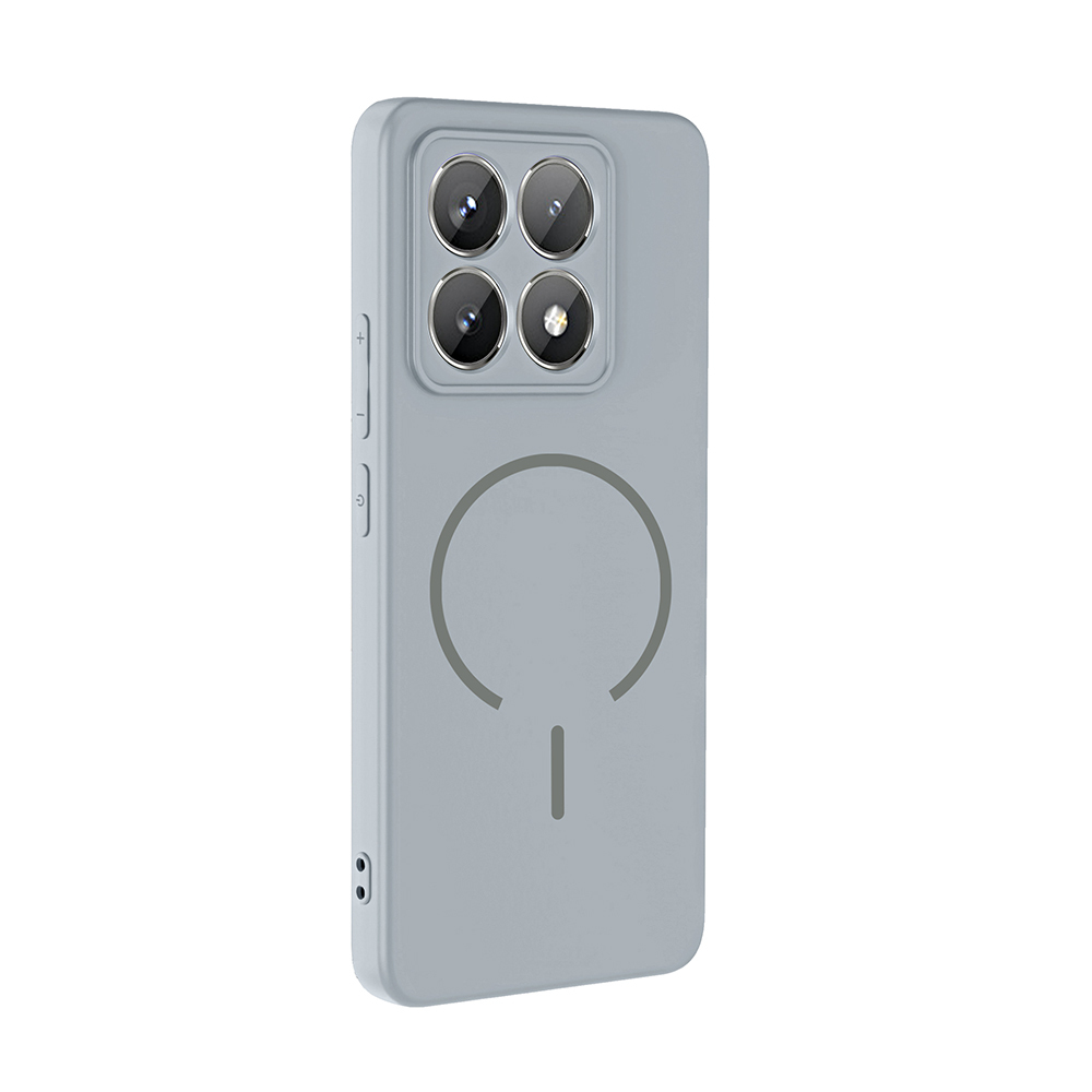 Xiaomi 14T Pro Uyumlu Kılıf M-safe Şarj Özellikli Zore Meta Kapak - 6
