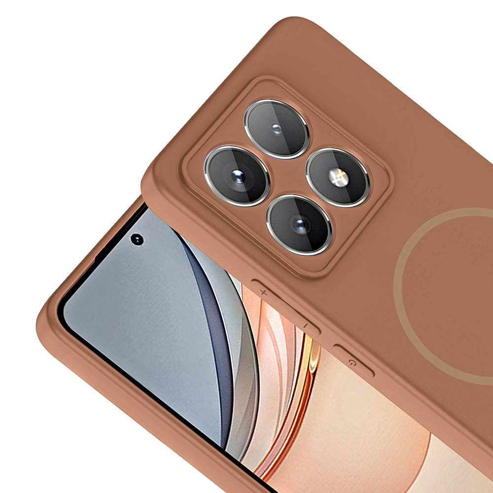 Xiaomi 14T Pro Uyumlu Kılıf M-safe Şarj Özellikli Zore Meta Kapak - 9