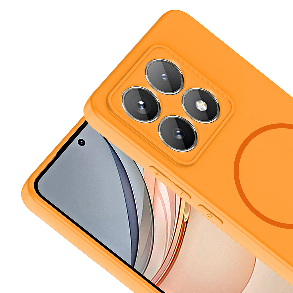 Xiaomi 14T Pro Uyumlu Kılıf M-safe Şarj Özellikli Zore Meta Kapak - 10