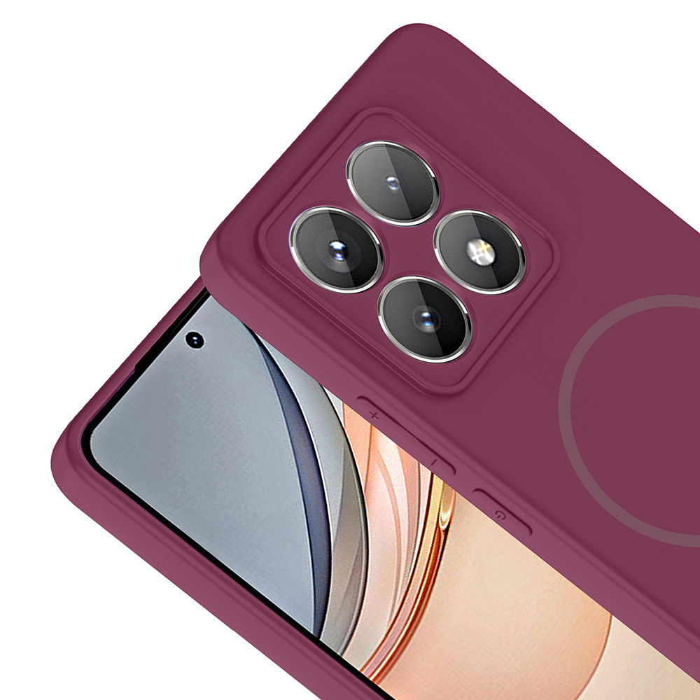 Xiaomi 14T Pro Uyumlu Kılıf M-safe Şarj Özellikli Zore Meta Kapak - 12