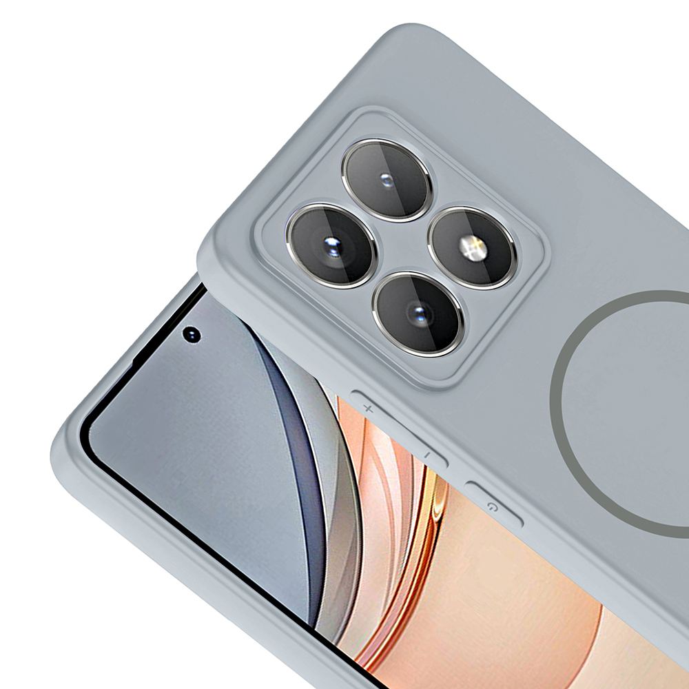 Xiaomi 14T Pro Uyumlu Kılıf M-safe Şarj Özellikli Zore Meta Kapak - 13