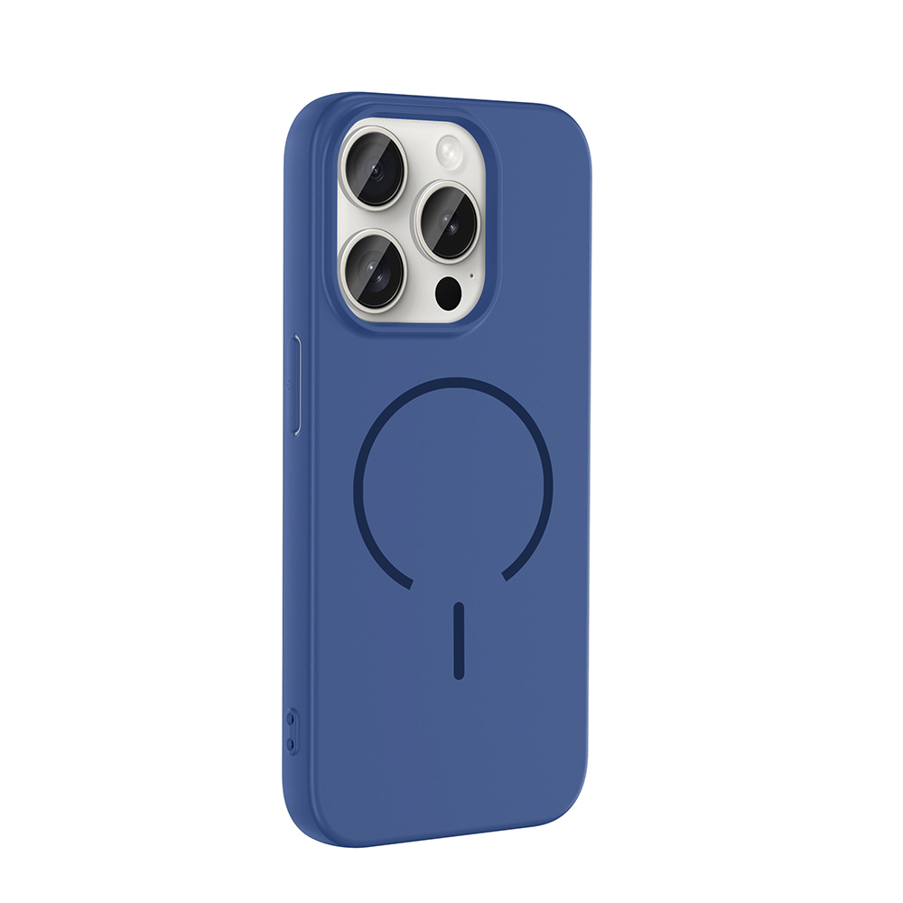 Apple iPhone 15 Pro Max Uyumlu Kılıf M-safe Şarj Özellikli Zore Meta Kapak - 1